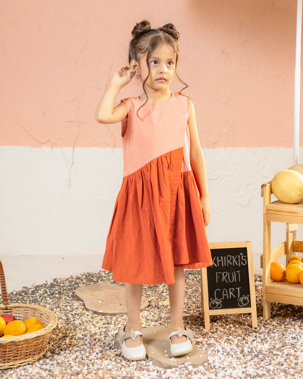 Sunset Panel Dress