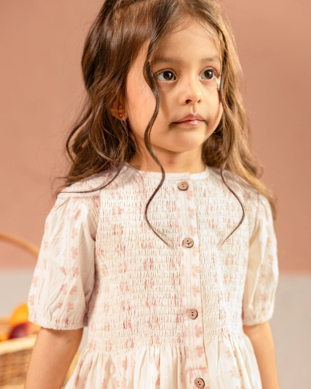 Petal Smock Dress