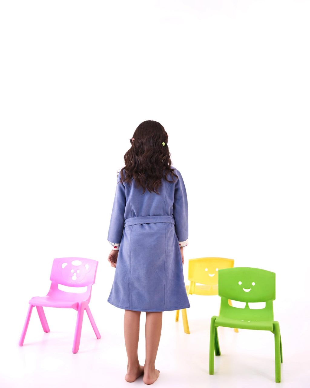 Grey Princess Cut Suede Dress