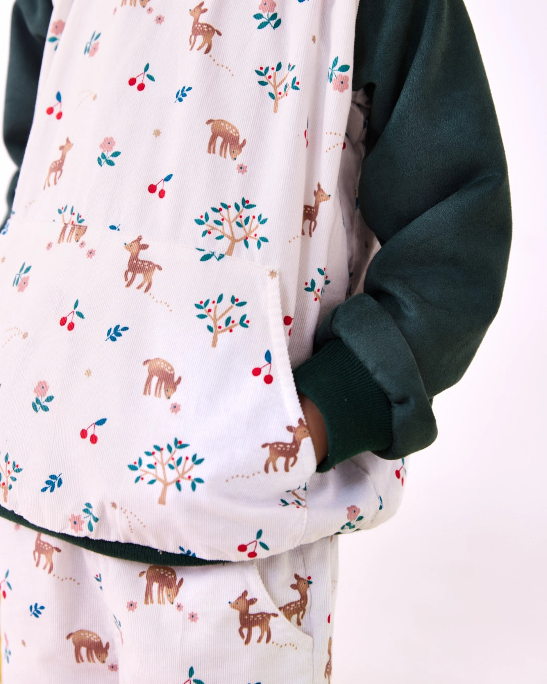 Boys Green and White Co-ord Set