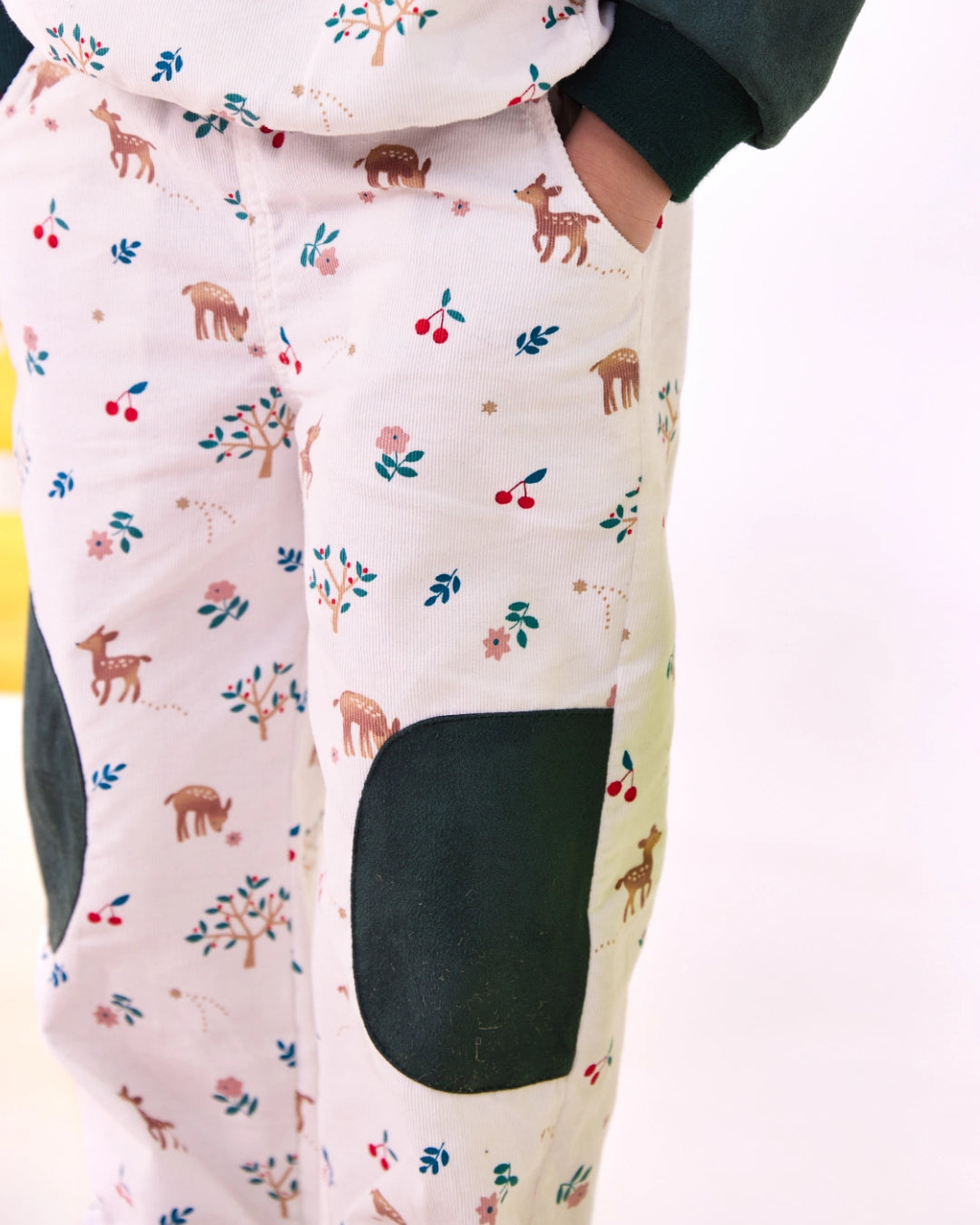 Boys Green and White Co-ord Set