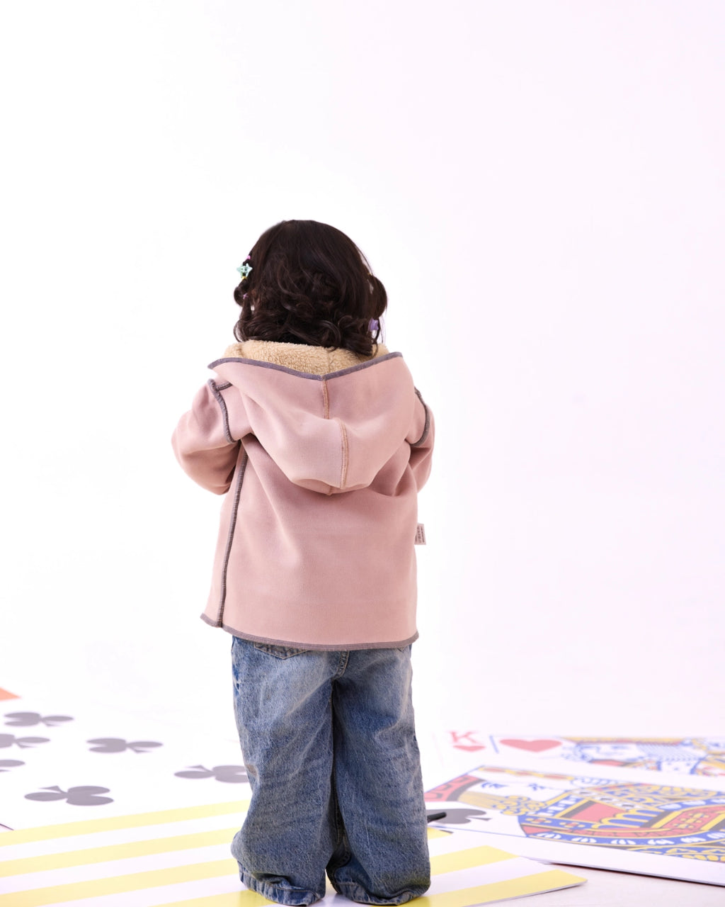 Rust Pink Reversible Suede Jacket