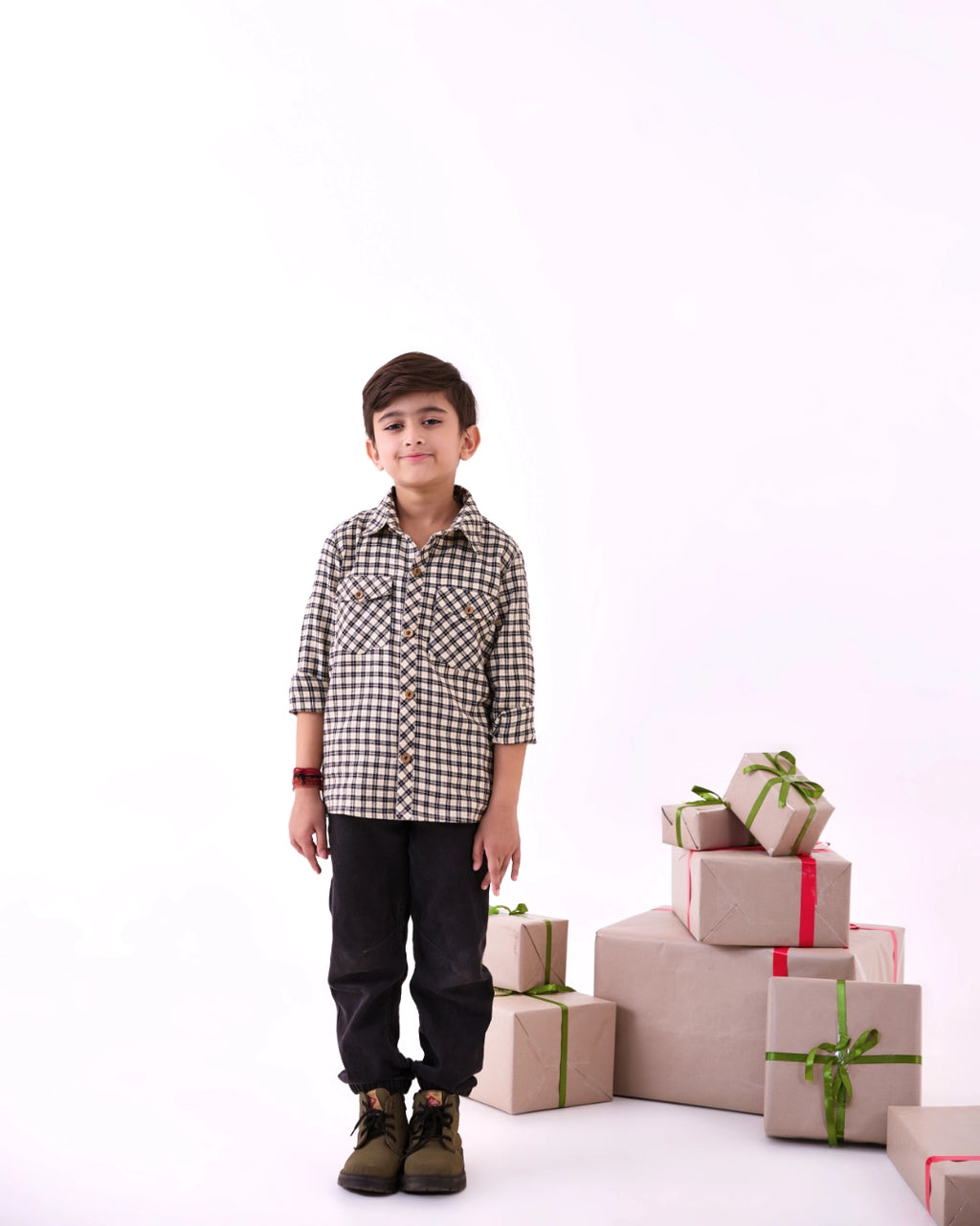 Boys Check Shirt