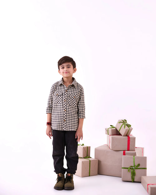 Boys Check Shirt