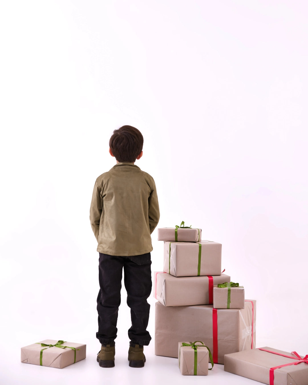 Olive Zip Front Suede Jacket