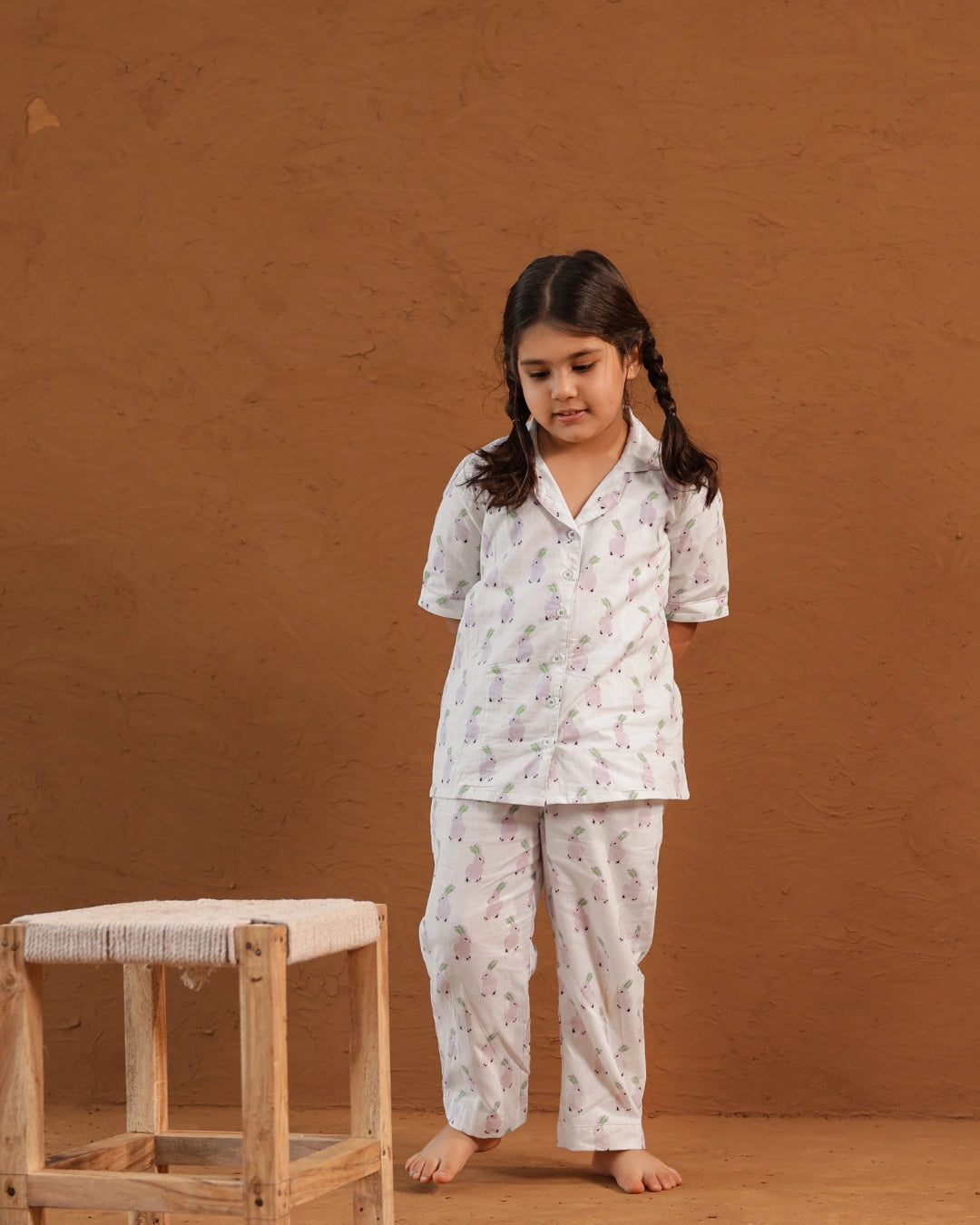 Khargosh Printed Night Suit