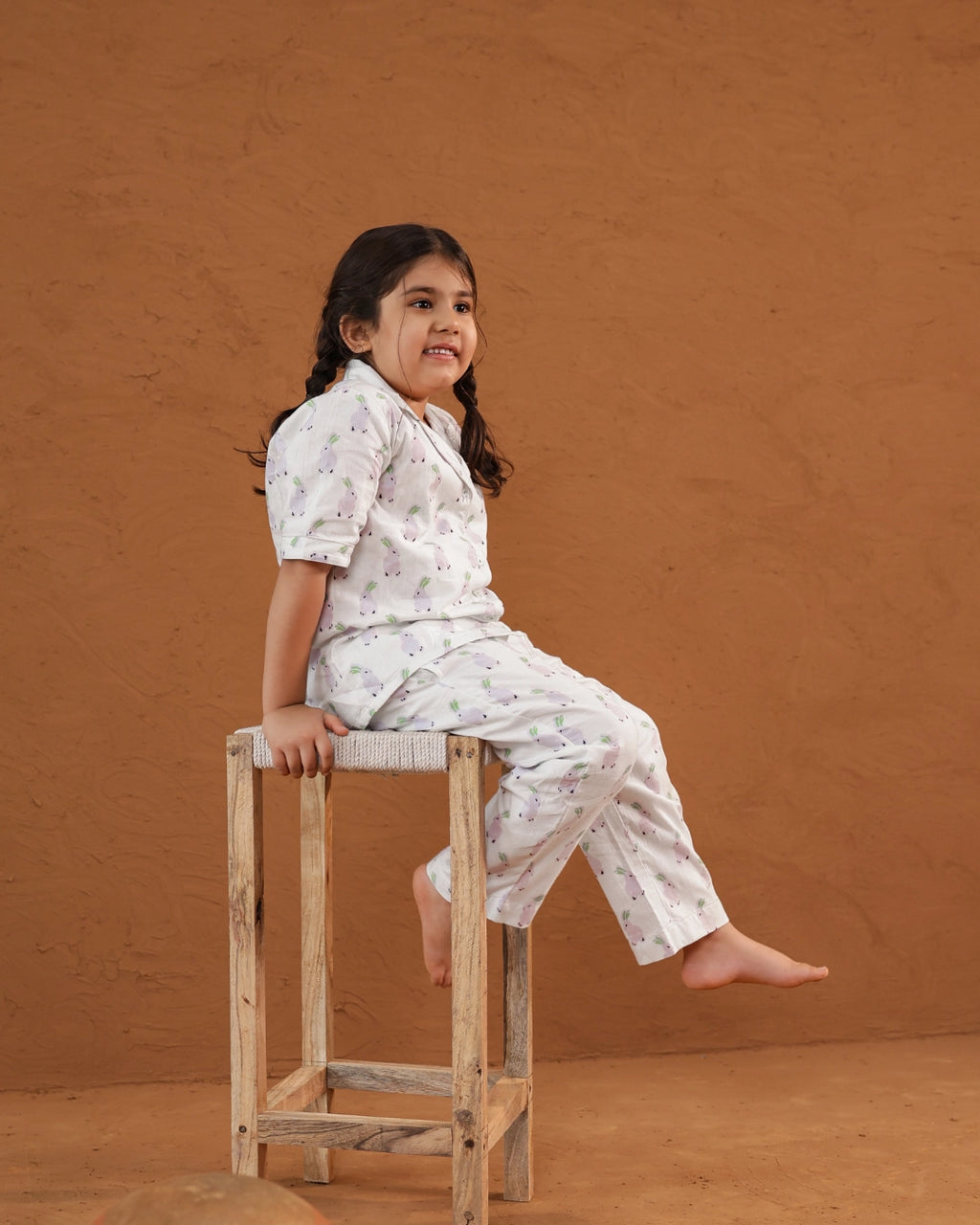 Khargosh Printed Night Suit