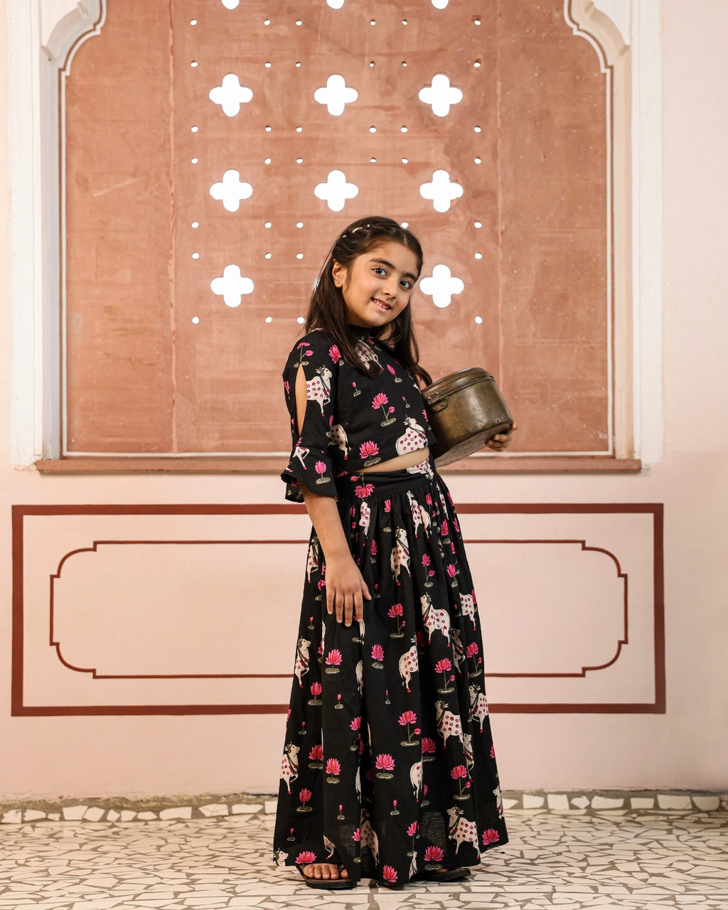 Navya Skirt And Top Set