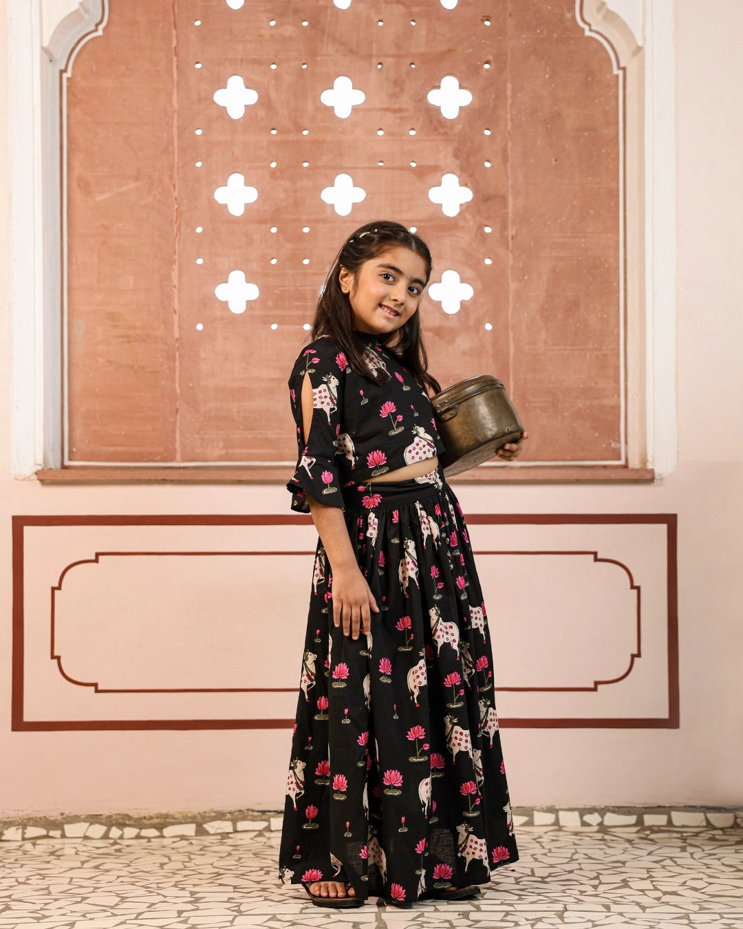 Navya Skirt And Top Set